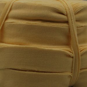 Sågad elastisk trikå, gul 0,8kg 350-300