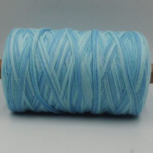 Stränggarn mini bomull, Färg: 089 – Ljusblå, parti: 2524, ca:200g, 392-089