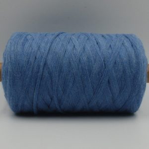Stränggarn mini bomull, Färg: 097 – Blå, parti: 2551, ca:200g, 392-097