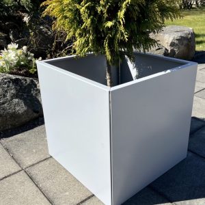 Blomlådor / Planteringskärl – Grå lackerad