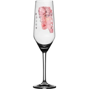 Champagneglas 30cl Moonlight Queen Pink