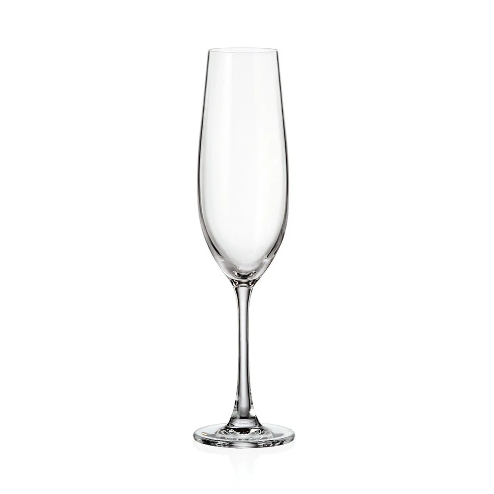 Bohemia Royal Crystal Sarah champagneglas 260 ml – 6-pack