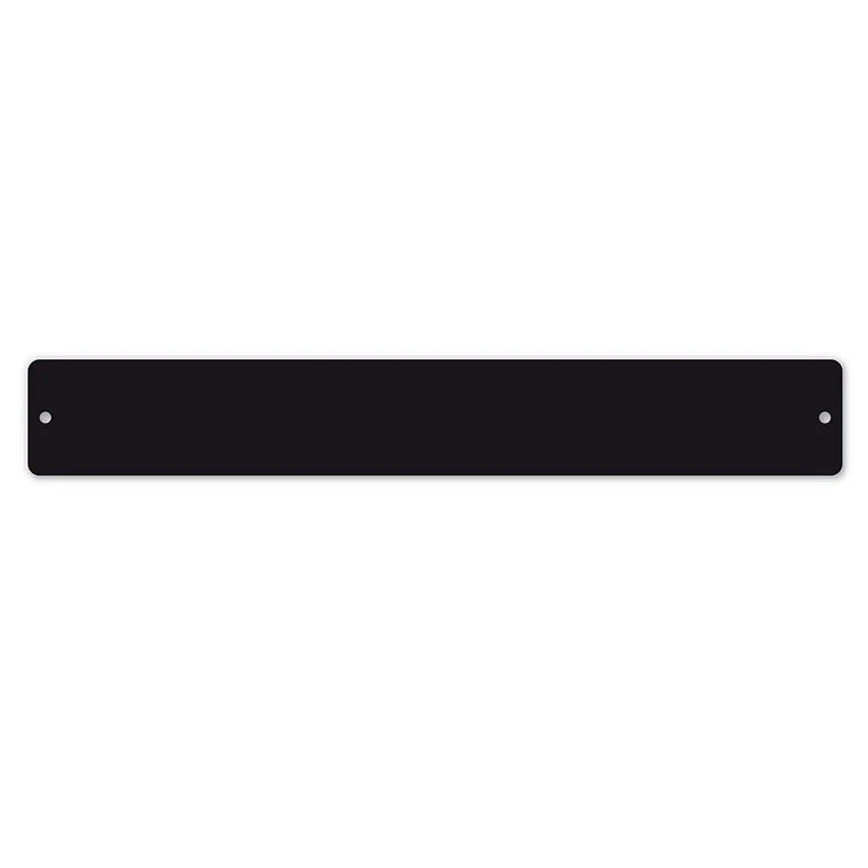 Magnetlist i svart 50 x 350 mm inkl. 6 magneter - Bild 2