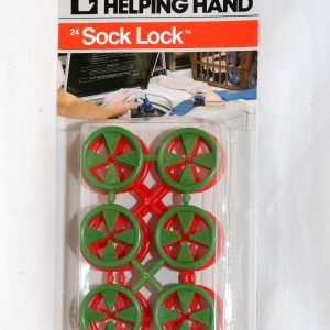 Socklocks, färger röd/grön. Artikel 900-301