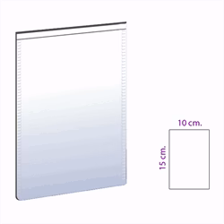 Magnetficka, Vit 10x15 cm - Bild 4
