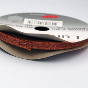 Lurex/satinband kopparfärgat 6mm