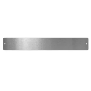Magnetlist i rostfritt stål 50 x 350 mm inkl. 6 magneter